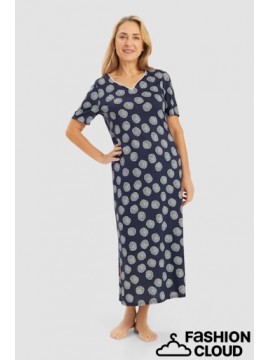 Rosch Navy Dots Nightdress